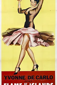 Главный постер фильма «Пламя островов (1955)»