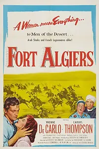 Главный постер фильма «Форт Алжир (1953)»