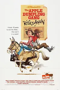 Главный постер фильма «The Apple Dumpling Gang Rides Again (1979)»
