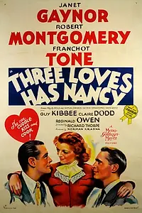 Постер к фильму «Three Loves Has Nancy (1938)»