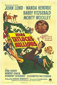 Главный постер фильма «Миллионы мисс Татлок (1948)»