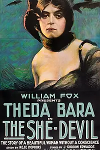 Главный постер фильма «Дьяволица (1918)»
