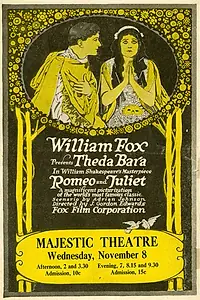 Главный постер фильма «Ромео и Джульетта (1916)»