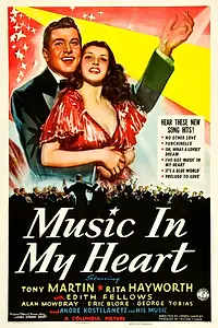 Главный постер фильма «Музыка в сердце моем (1940)»