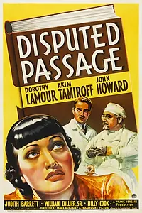 Постер к фильму «Disputed Passage (1939)»