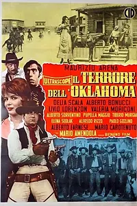 Главный постер фильма «Il terrore dell'Oklahoma (1959)»
