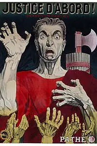 Главный постер фильма «Правосудие превыше всего (1921)»