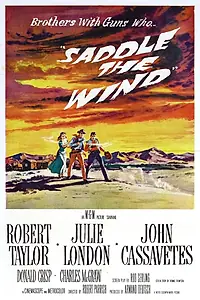 Главный постер фильма «Оседлай ветер (1958)»