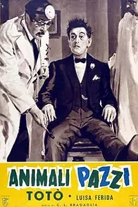 Главный постер фильма «Сумасшедшие животные (1939)»