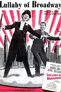Главный постер фильма «Колыбельная Бродвея (1951)»