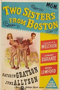 Главный постер фильма «Две сестры из Бостона (1946)»