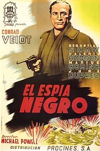Главный постер фильма «Шпион в черном (1939)»