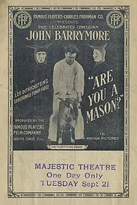 Главный постер фильма «Are You a Mason? (1915)»