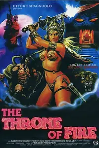 Главный постер фильма «Огненный трон (1983)»