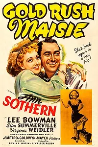 Главный постер фильма «Gold Rush Maisie (1940)»