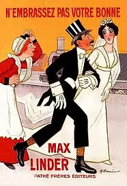 Главный постер фильма «Не целуйте вашу служанку (1914)»