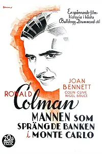 Постер к фильму «Человек, который сорвал банк в Монте-Карло (1935)»