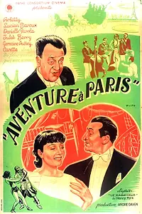 Главный постер фильма «Приключение в Париже (1936)»