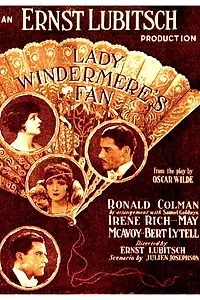 Главный постер фильма «Веер леди Уиндермир (1925)»
