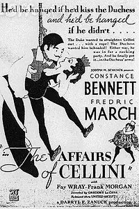 Постер к фильму «Романы Челлини (1934)»
