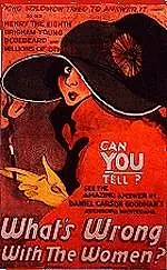 Главный постер фильма «What's Wrong with the Women? (1922)»