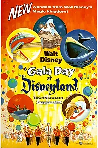 Главный постер фильма «Gala Day at Disneyland (1960)»