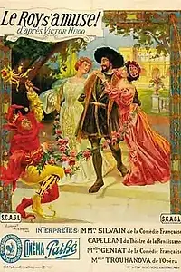 Главный постер фильма «Король забавляется (1909)»