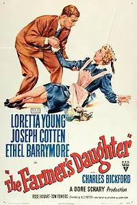 Главный постер фильма «Дочь фермера (1947)»