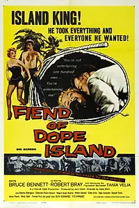 Главный постер фильма «The Fiend of Dope Island (1960)»