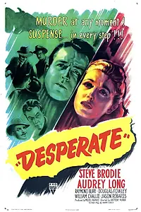 Главный постер фильма «Отчаянный (1947)»