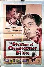 Главный постер фильма «The Decision of Christopher Blake (1948)»