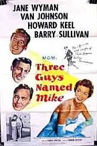 Главный постер фильма «Три парня по имени Майк (1951)»