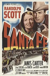 Главный постер фильма «Санта Фе (1951)»