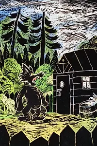 Главный постер мультфильма «Волк и семеро козлят (1991)»