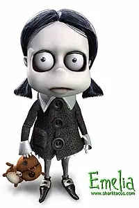Главный постер мультфильма «Emelia: The Five-Year-Old Goth Girl (2005)»