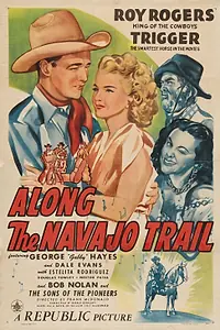 Главный постер фильма «Along the Navajo Trail (1945)»