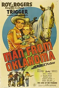 Главный постер фильма «Человек из Оклахомы (1945)»