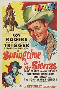 Главный постер фильма «Springtime in the Sierras (1947)»