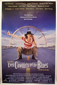 Постер к фильму «Даже девушки-ковбои иногда грустят (1993)»