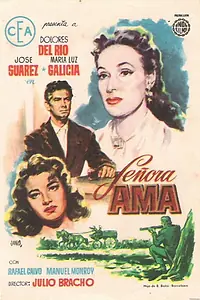 Постер к фильму «Señora ama (1955)»