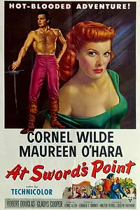Главный постер фильма «На кончике шпаги (1952)»