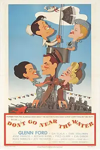 Главный постер фильма «Не подходи к воде (1957)»