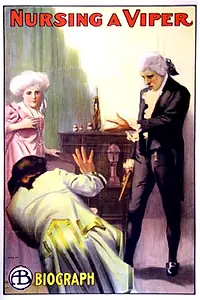 Постер к фильму «Nursing a Viper (1909)»
