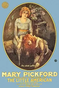 Главный постер фильма «Маленькая американка (1917)»