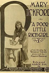 Главный постер фильма «Бедная маленькая богатая девочка (1917)»