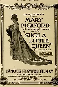 Главный постер фильма «Такая маленькая королева (1914)»