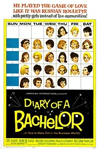 Постер к фильму «Diary of a Bachelor (1964)»
