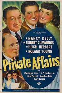 Постер к фильму «Private Affairs (1940)»