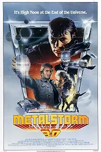 Главный постер фильма «Металлический шторм: Крах Джаред-Сина (1983)»