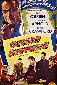 Постер к фильму «Slightly Honorable (1939)»